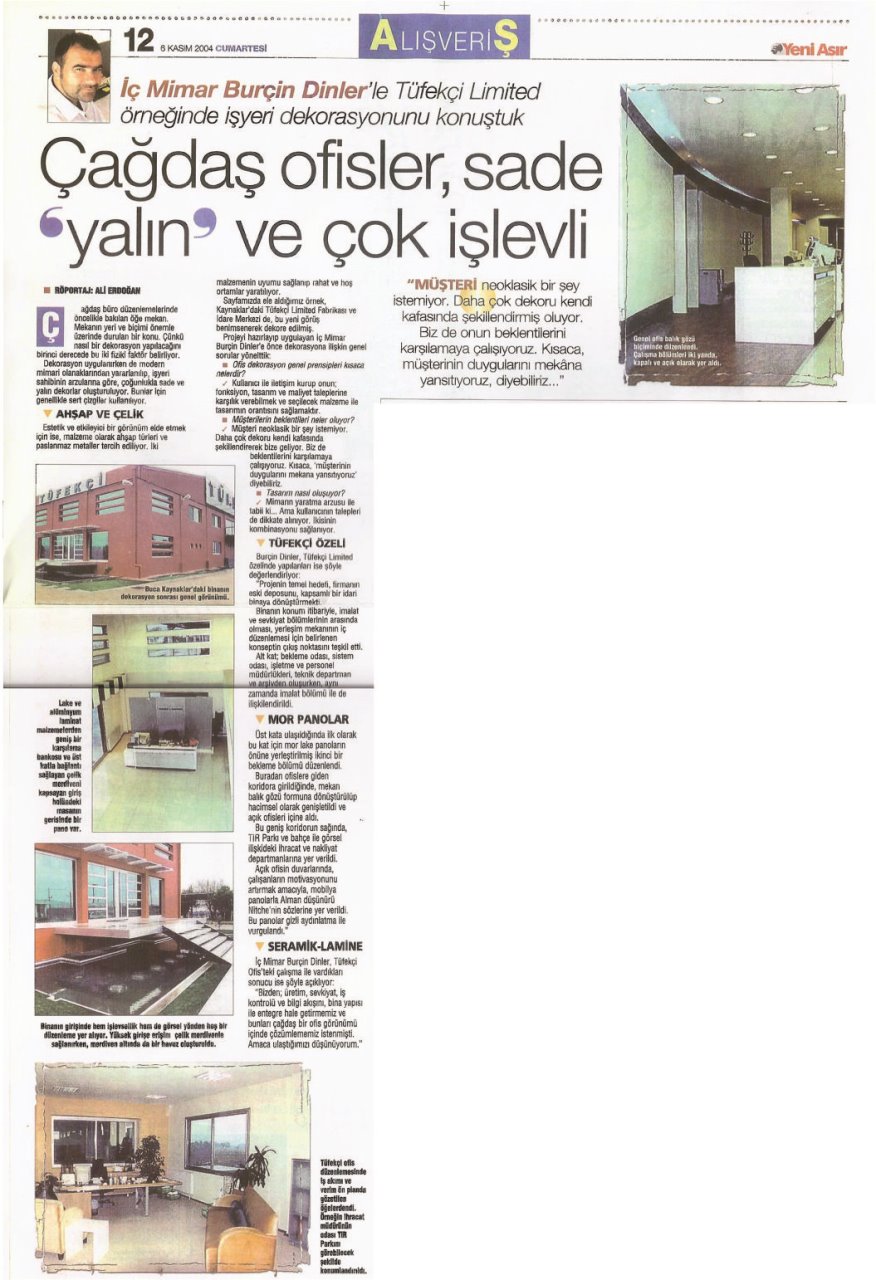 Yeni Asır | November 2004